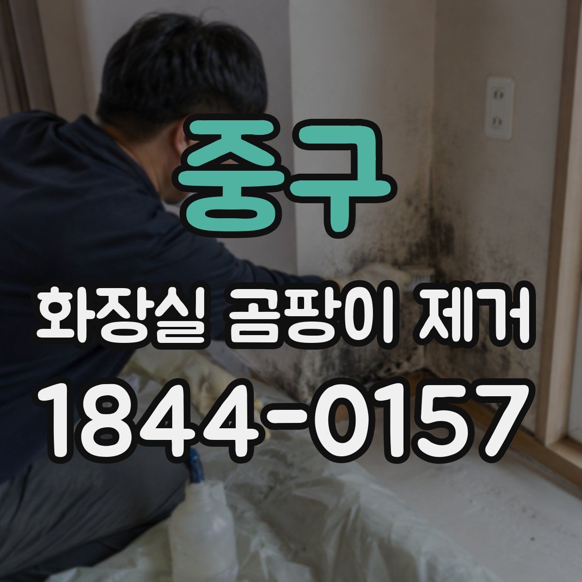 중구 화장실 곰팡이 제거