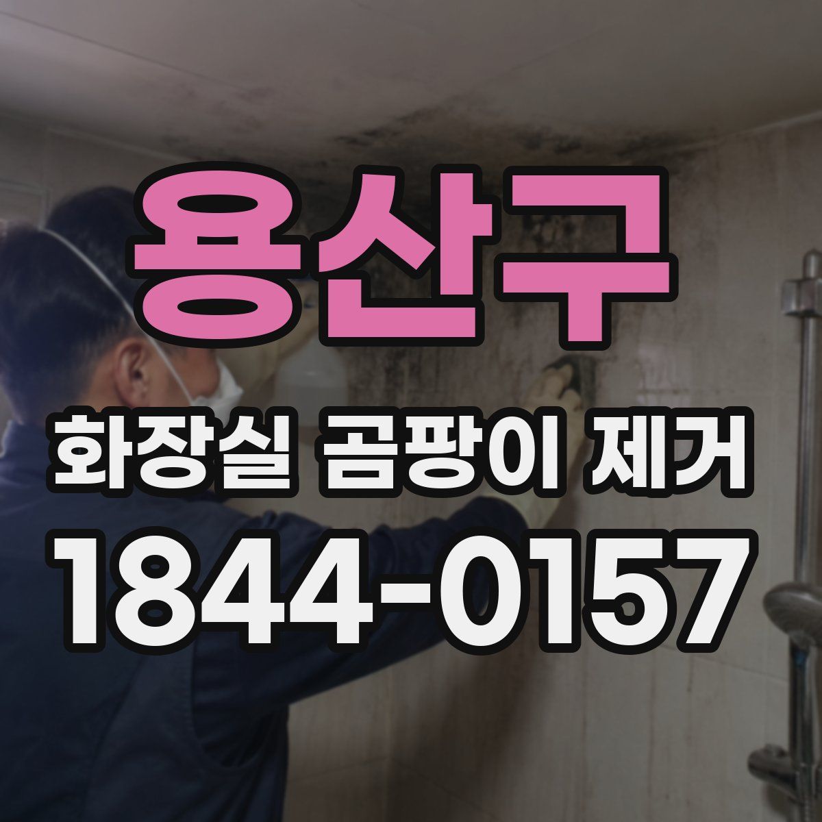 용산구 화장실 곰팡이 제거