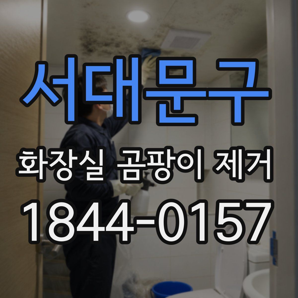 서대문구 화장실 곰팡이 제거