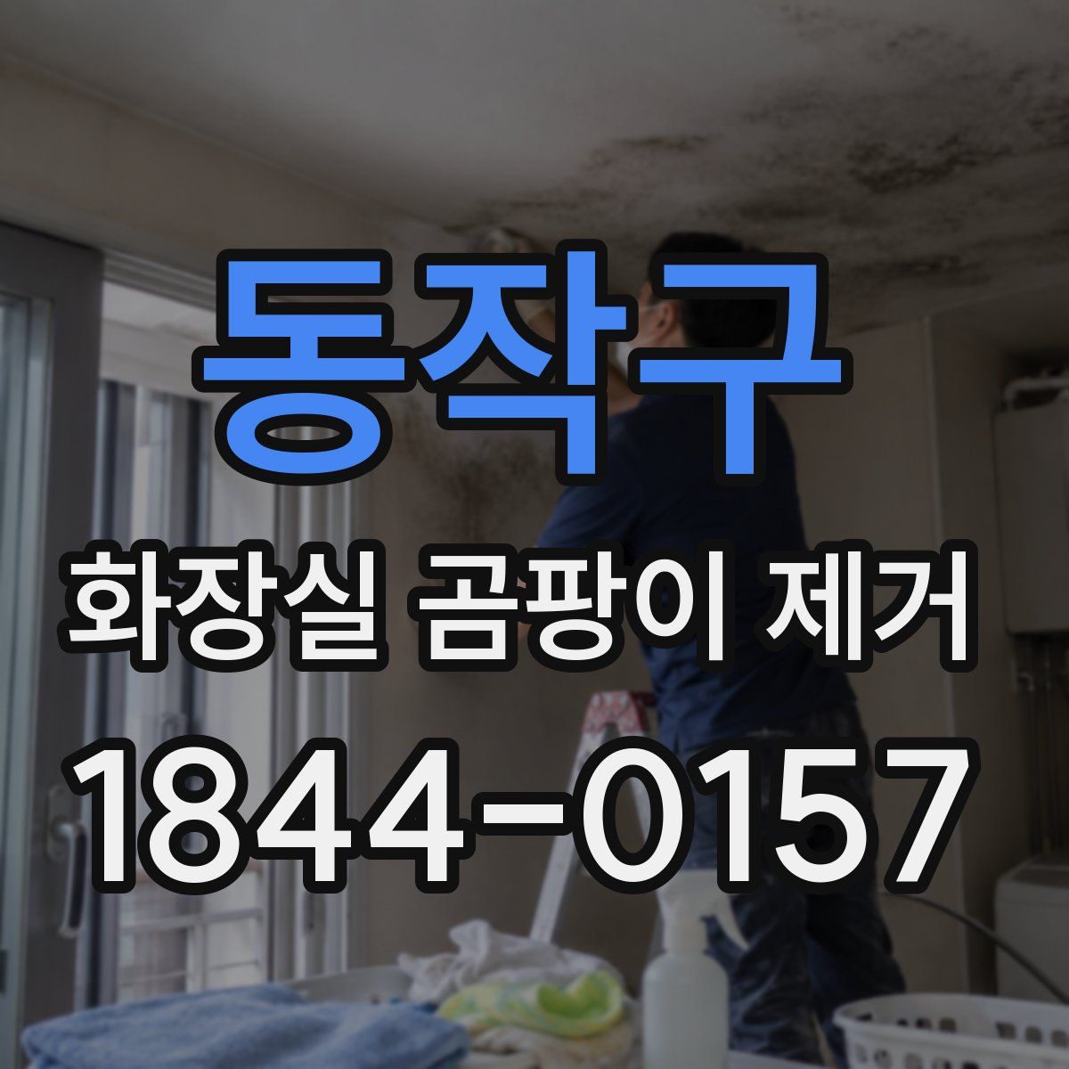 동작구 화장실 곰팡이 제거