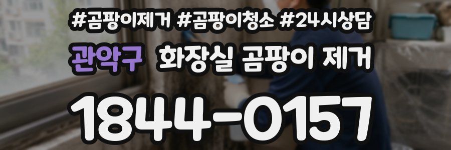관악구 화장실 곰팡이 제거