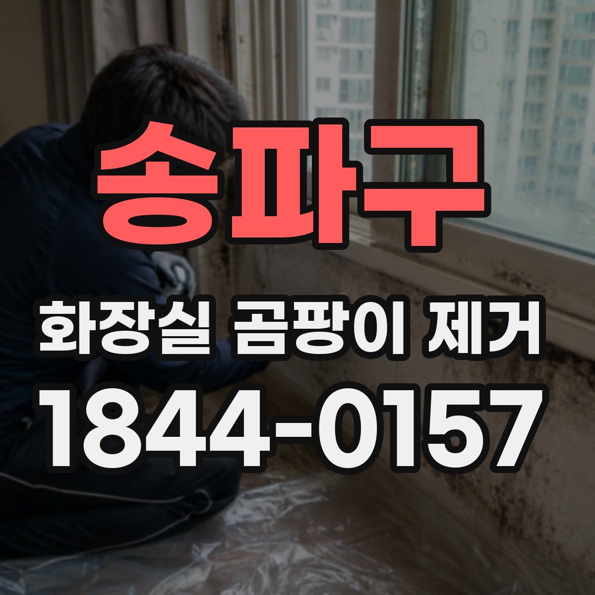 송파구 화장실 곰팡이 제거