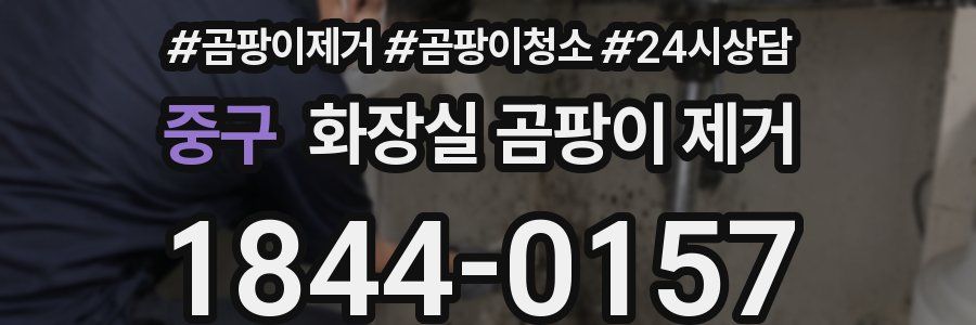 중구 화장실 곰팡이 제거