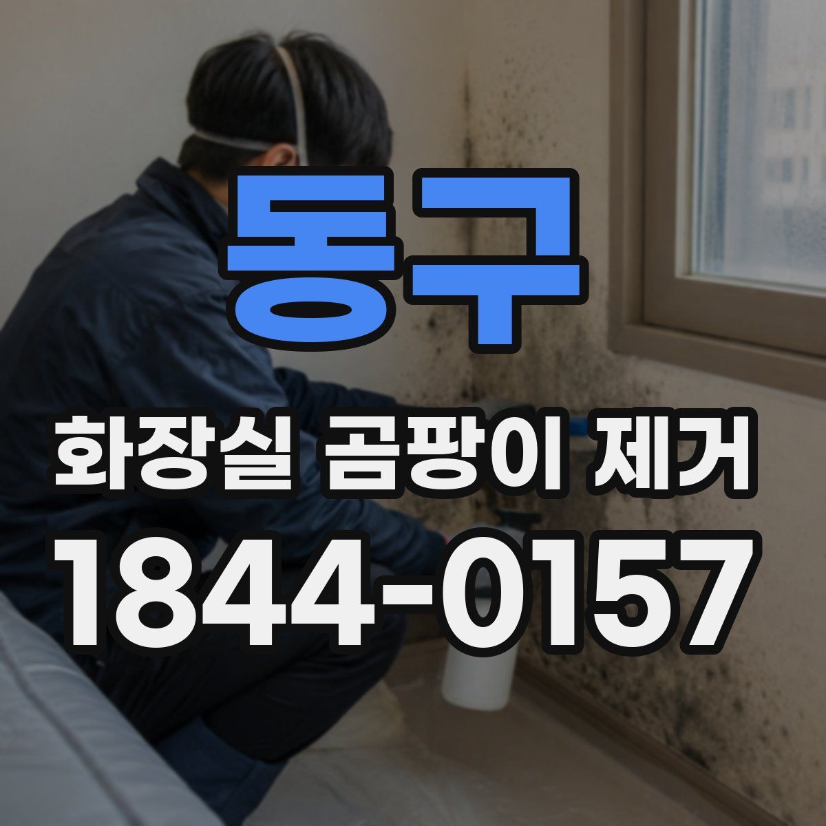 동구 화장실 곰팡이 제거