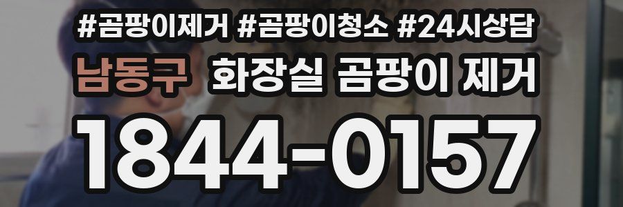 남동구 화장실 곰팡이 제거