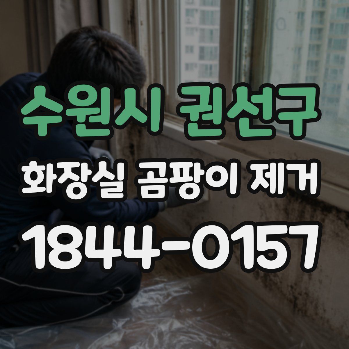 수원시 권선구 화장실 곰팡이 제거