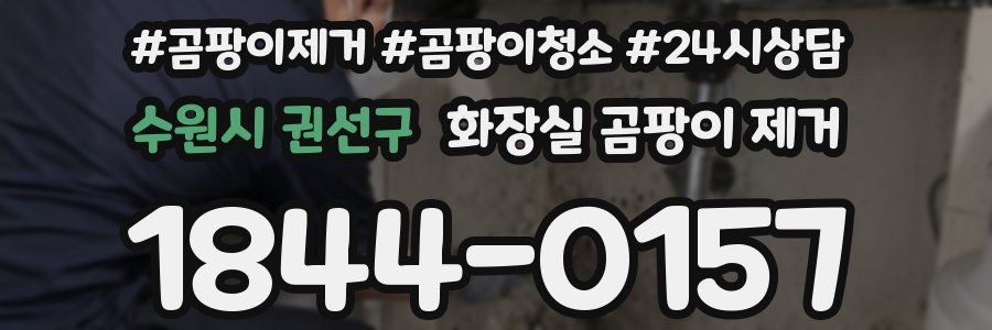 수원시 권선구 화장실 곰팡이 제거