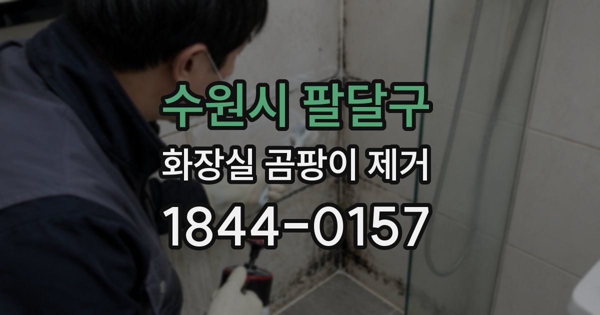 수원시 팔달구 화장실 곰팡이 제거