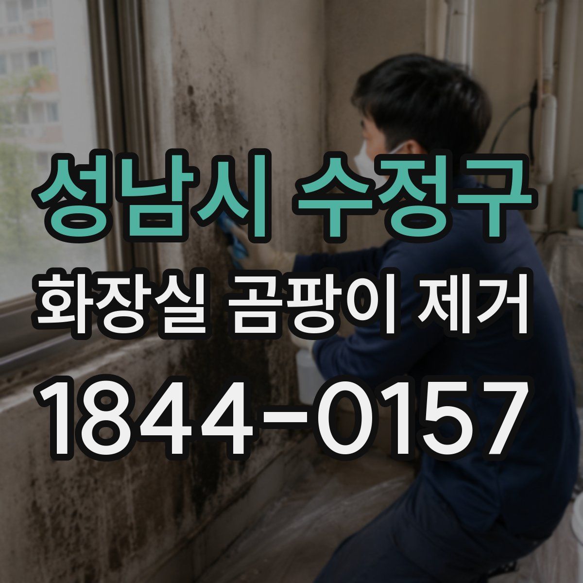 성남시 수정구 화장실 곰팡이 제거