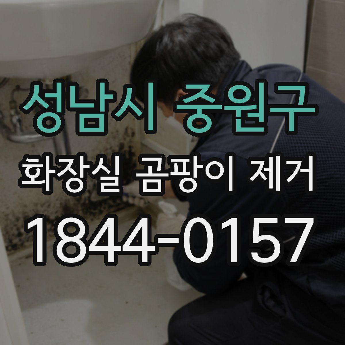 성남시 중원구 화장실 곰팡이 제거