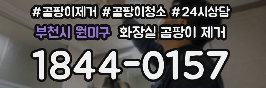 부천시 원미구 화장실 곰팡이 제거