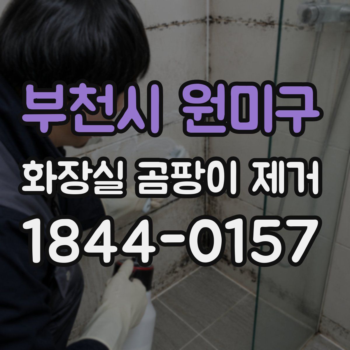 부천시 원미구 화장실 곰팡이 제거
