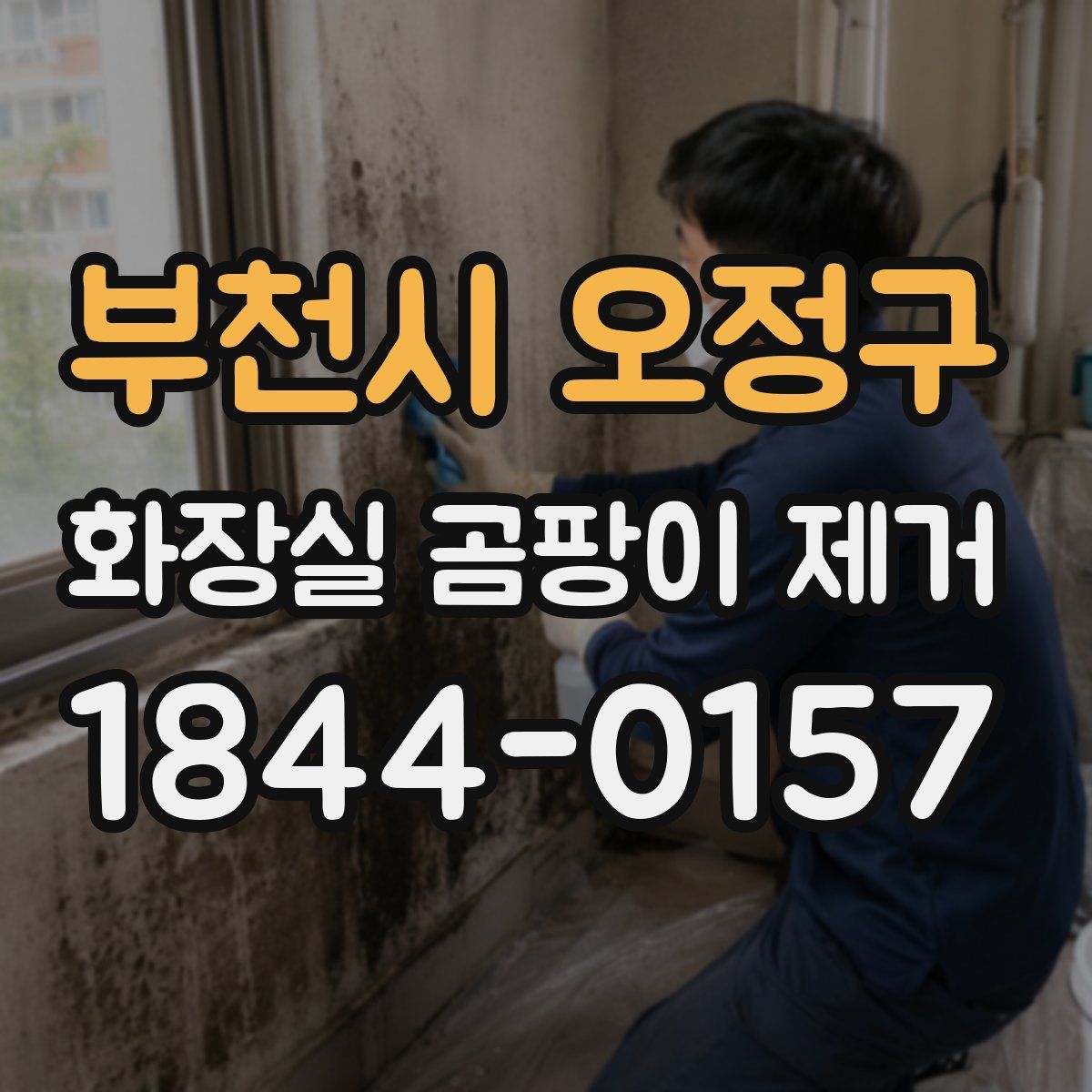 부천시 오정구 화장실 곰팡이 제거