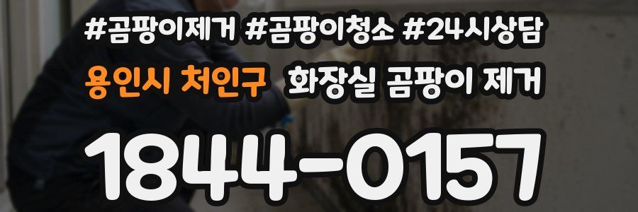 용인시 처인구 화장실 곰팡이 제거