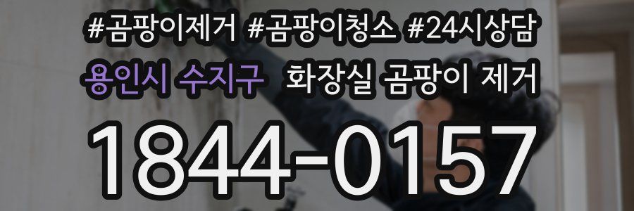 용인시 수지구 화장실 곰팡이 제거