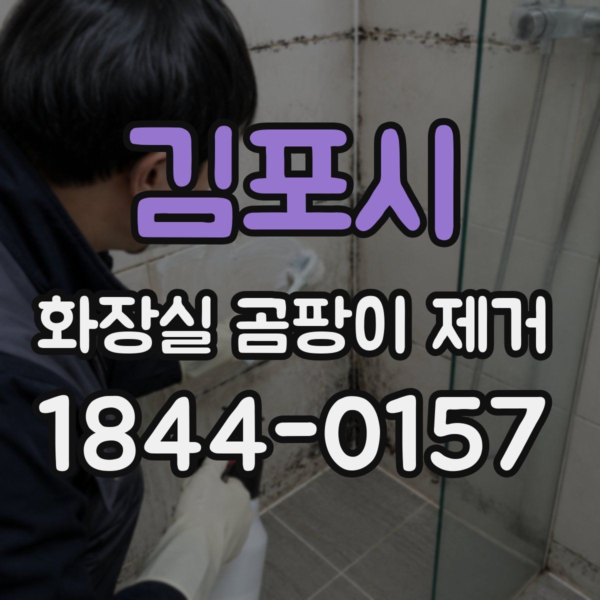 김포시 화장실 곰팡이 제거