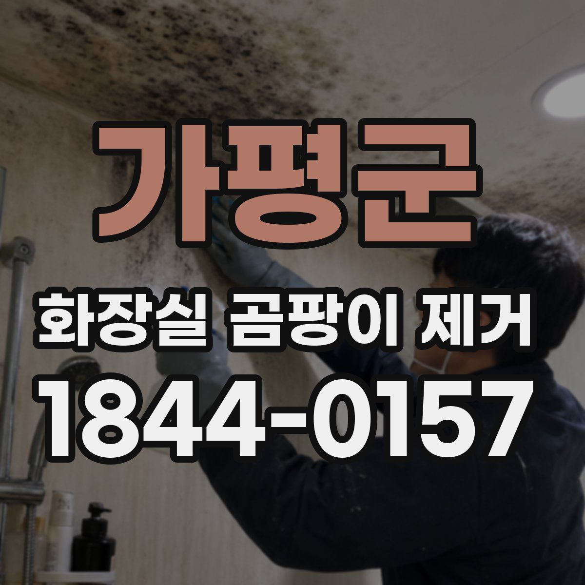 가평군 화장실 곰팡이 제거
