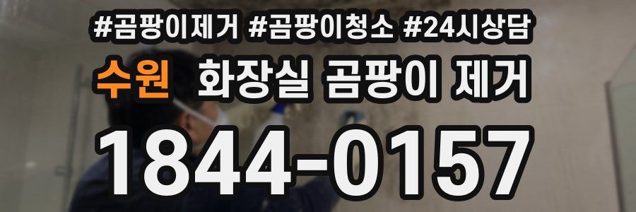수원 화장실 곰팡이 제거