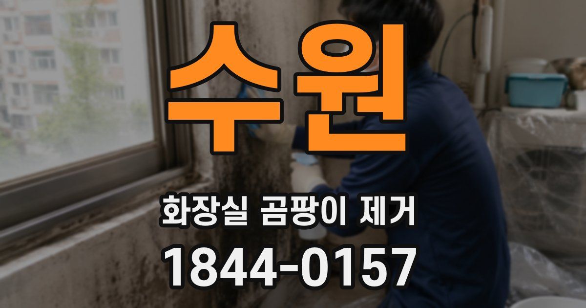 수원 화장실 곰팡이 제거