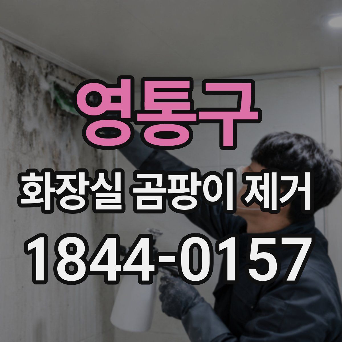 영통구 화장실 곰팡이 제거