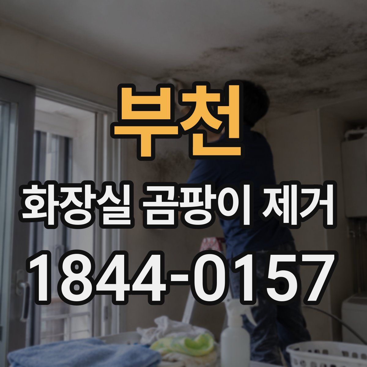 부천 화장실 곰팡이 제거