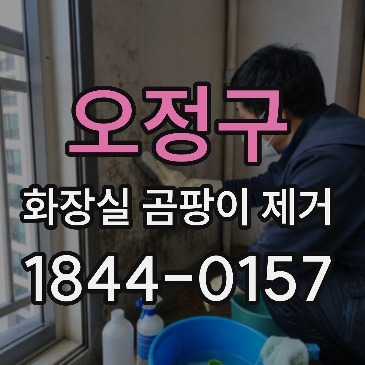 오정구 화장실 곰팡이 제거