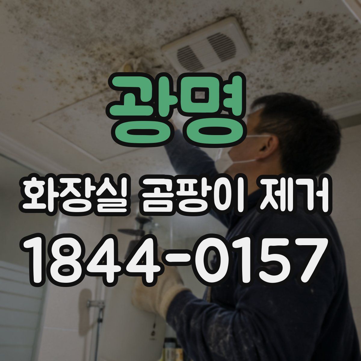 광명 화장실 곰팡이 제거