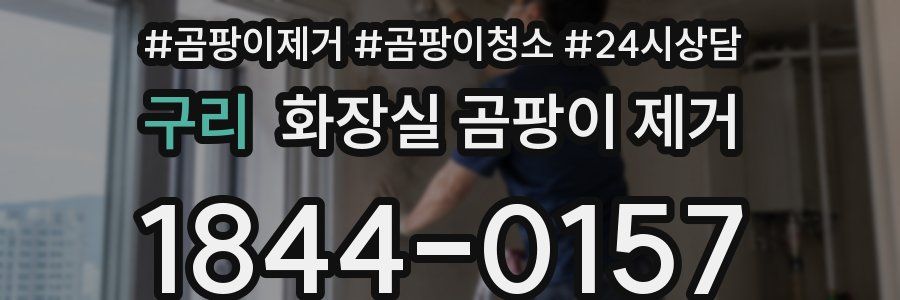 구리 화장실 곰팡이 제거