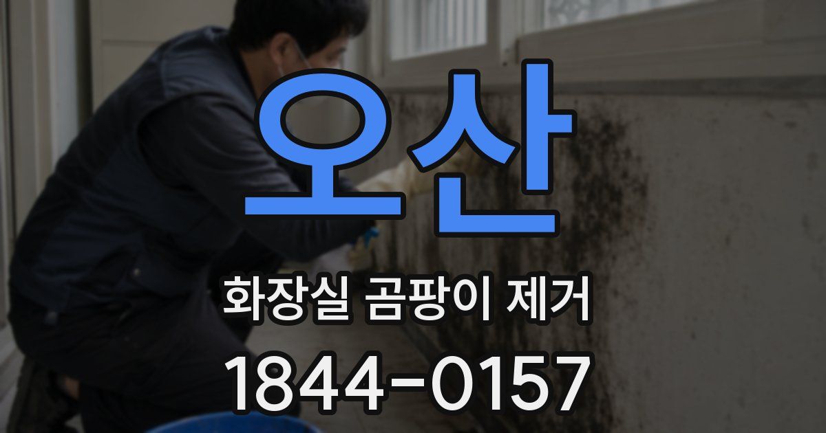 오산 화장실 곰팡이 제거