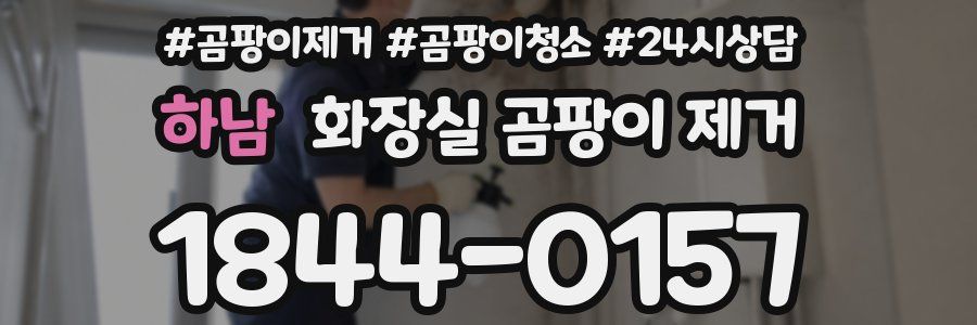 하남 화장실 곰팡이 제거