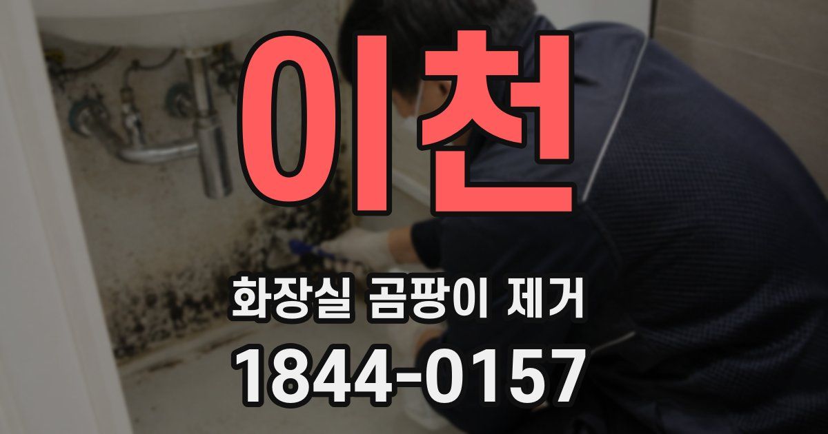 이천 화장실 곰팡이 제거