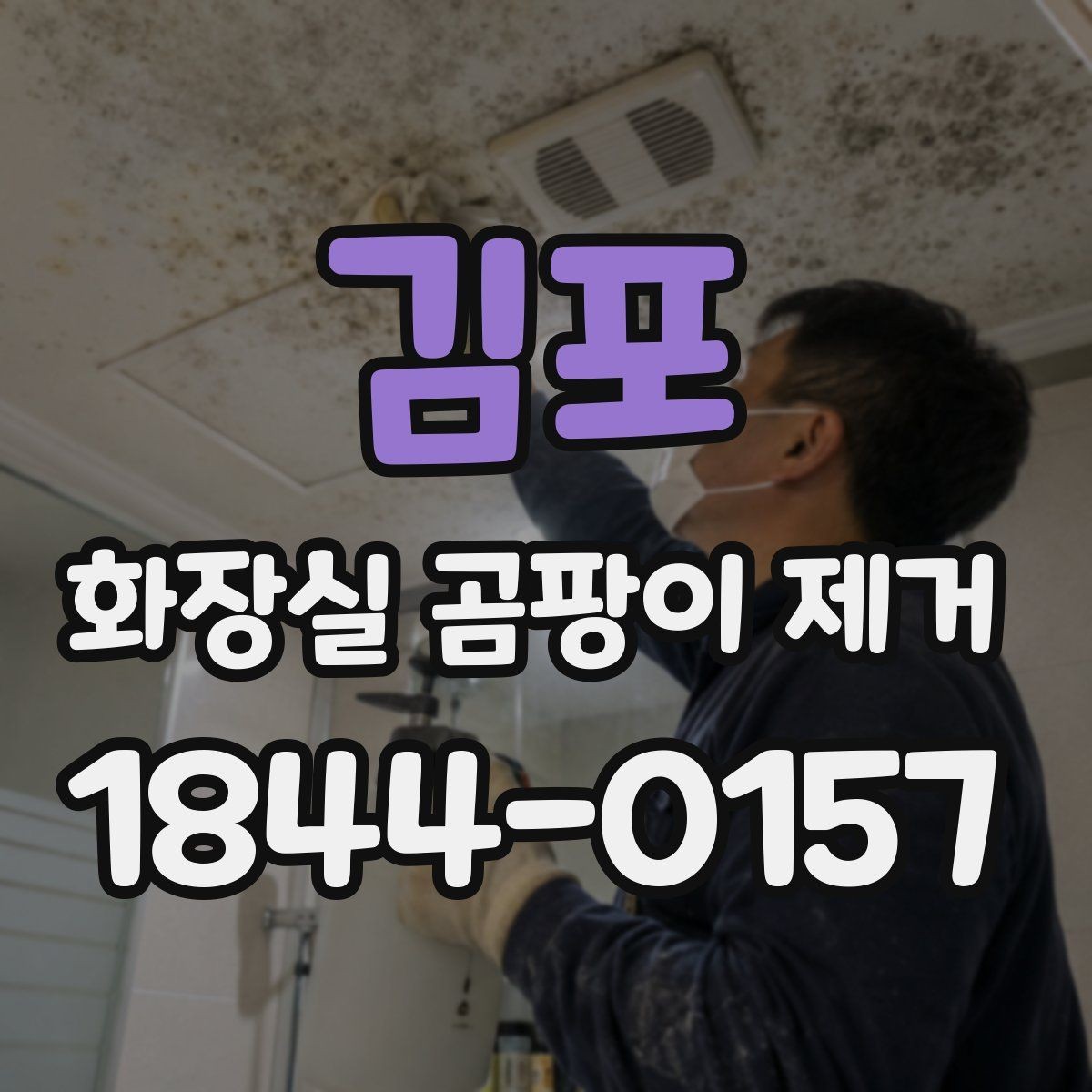 김포 화장실 곰팡이 제거 방수층 이상을 의심해야 하는 신호