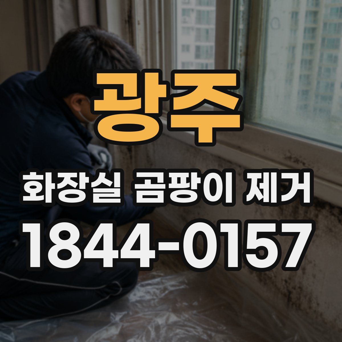 광주 화장실 곰팡이 제거