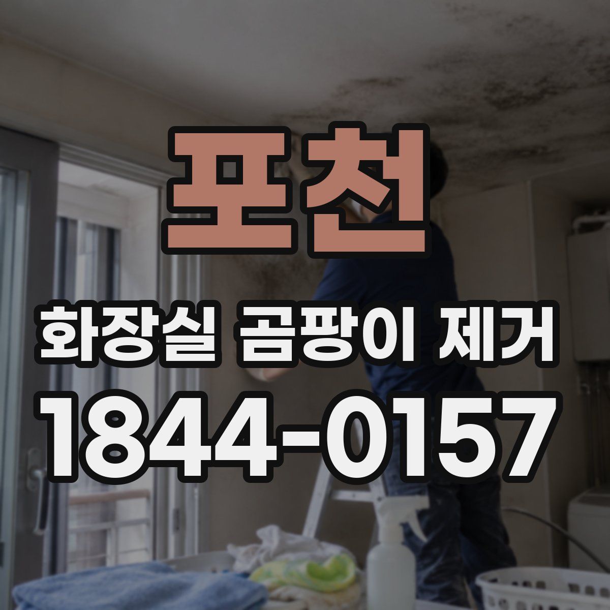 포천 화장실 곰팡이 제거