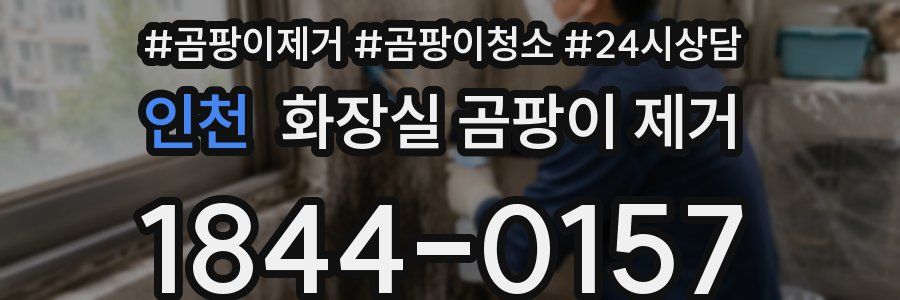 인천 화장실 곰팡이 제거