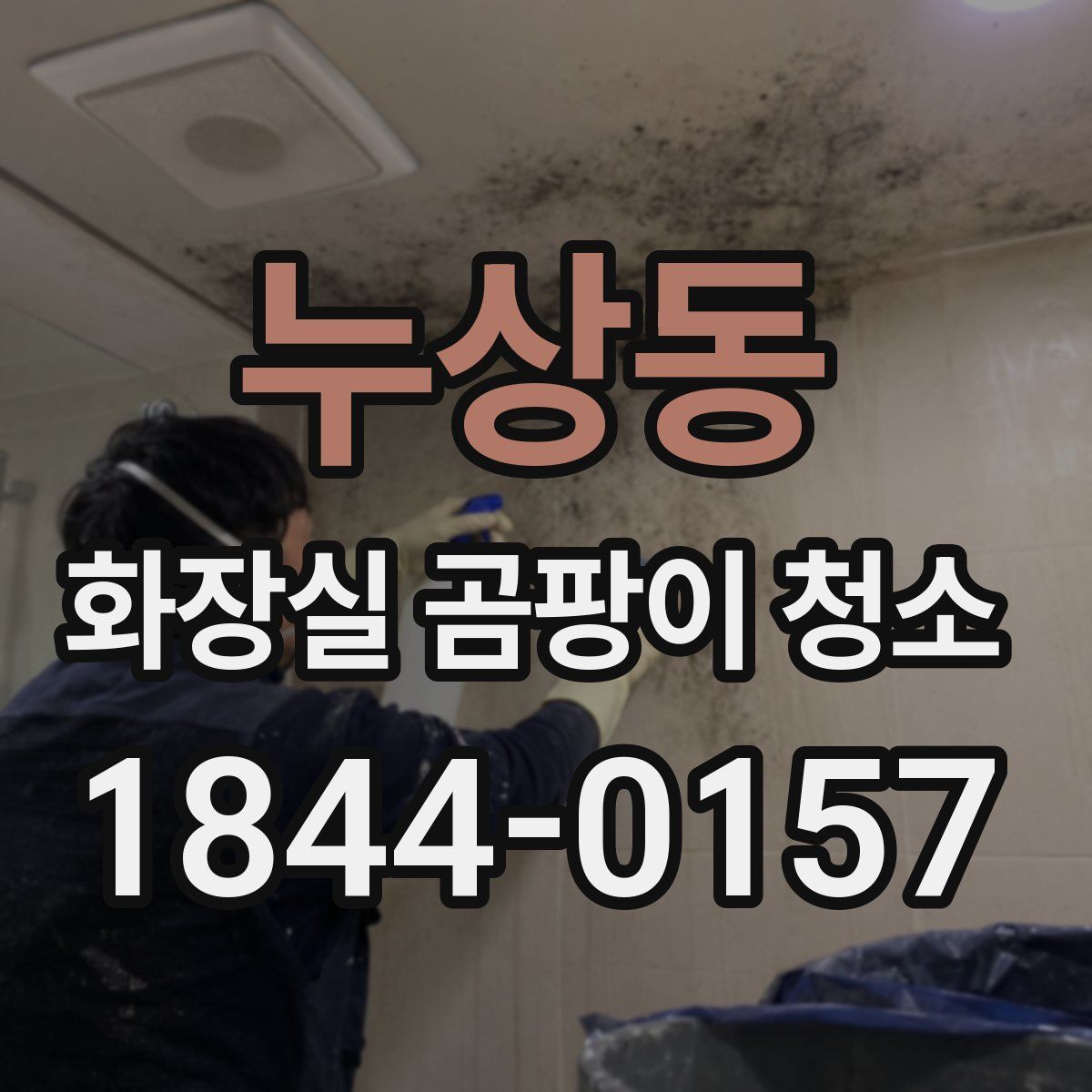 누상동 화장실 곰팡이 청소