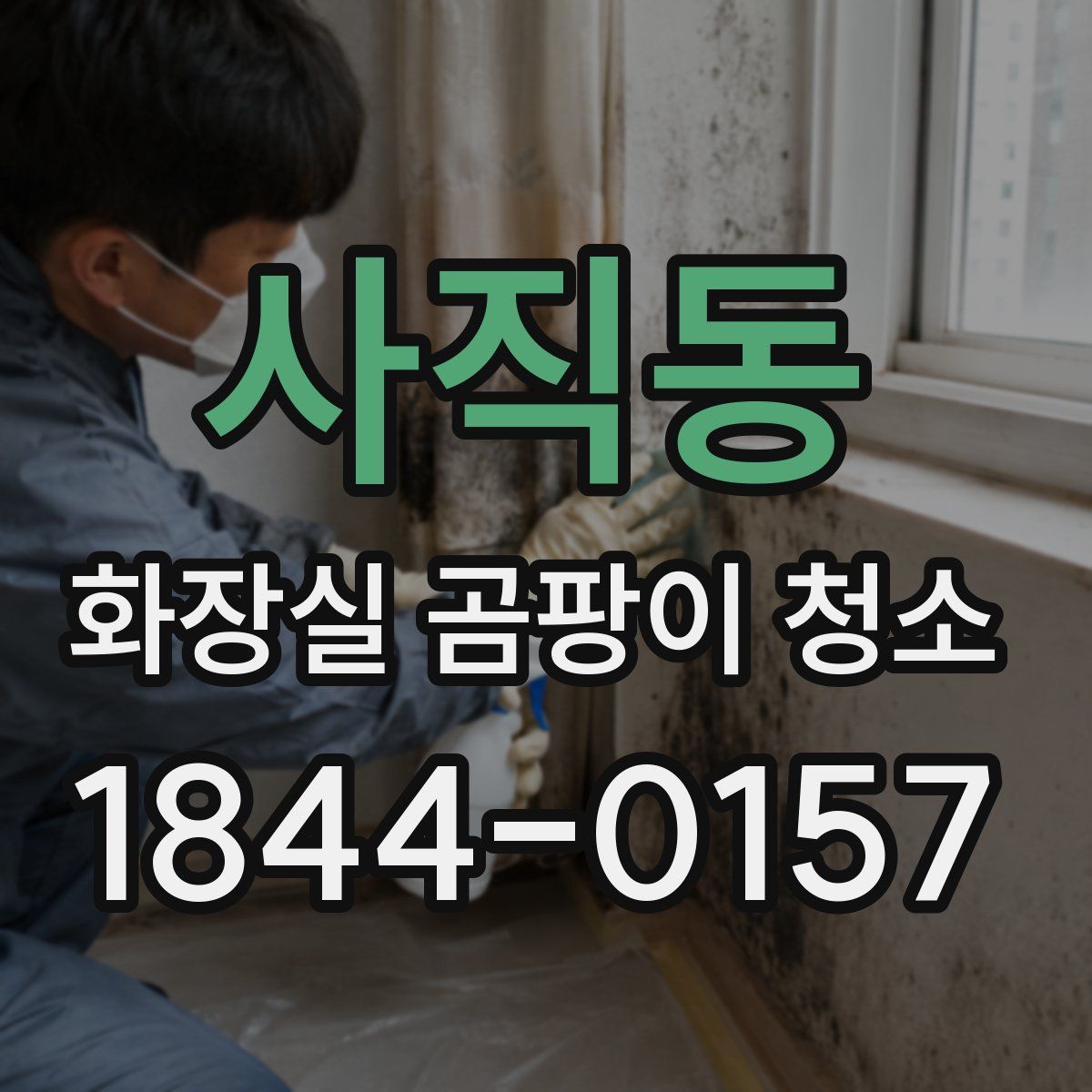사직동 화장실 곰팡이 청소