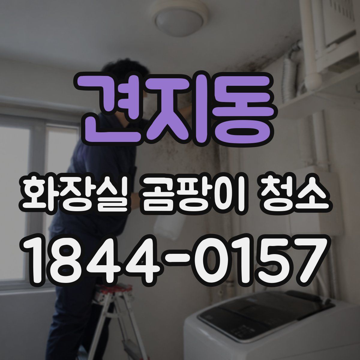 견지동 화장실 곰팡이 청소