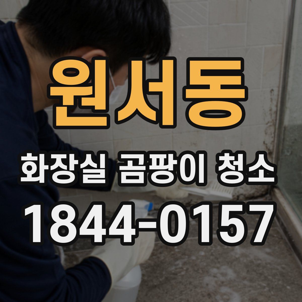 원서동 화장실 곰팡이 청소