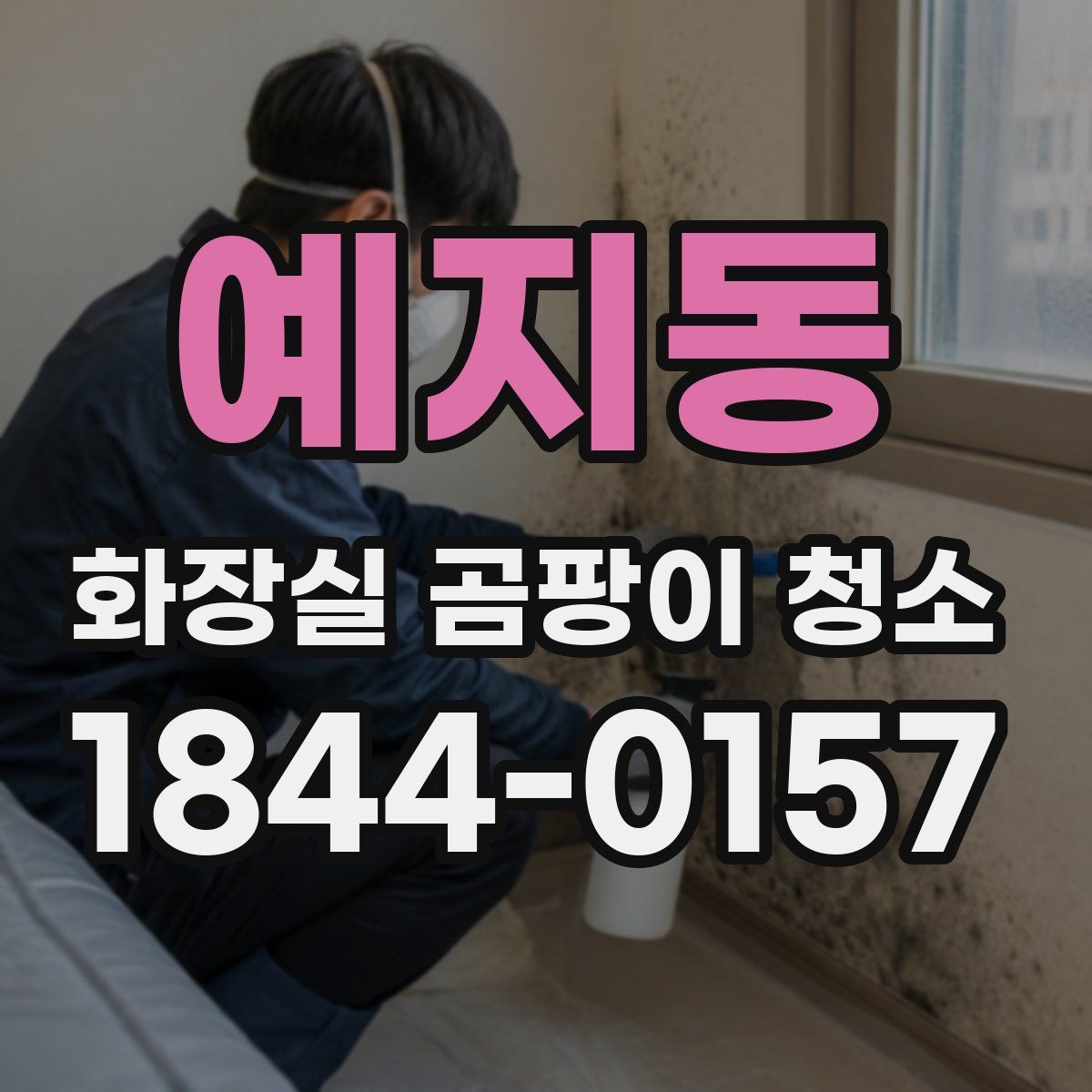 예지동 화장실 곰팡이 청소