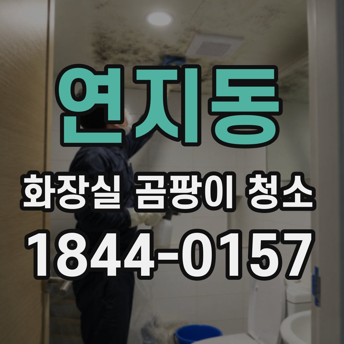 연지동 화장실 곰팡이 청소