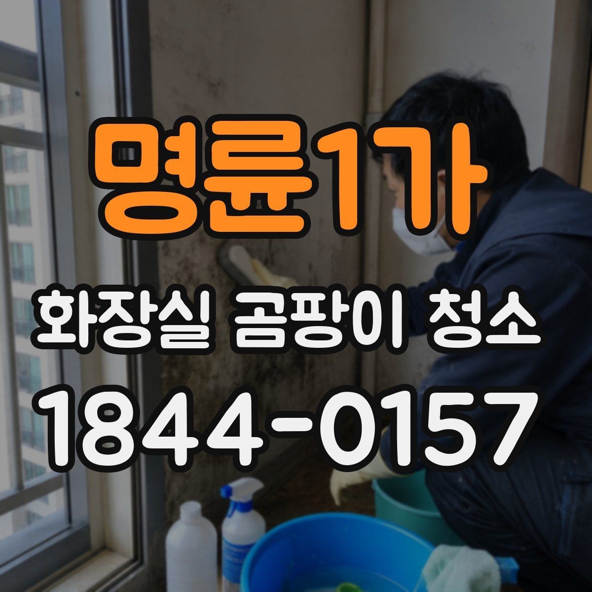 명륜1가 화장실 곰팡이 청소 물때와 곰팡이 구분이 필요한 이유