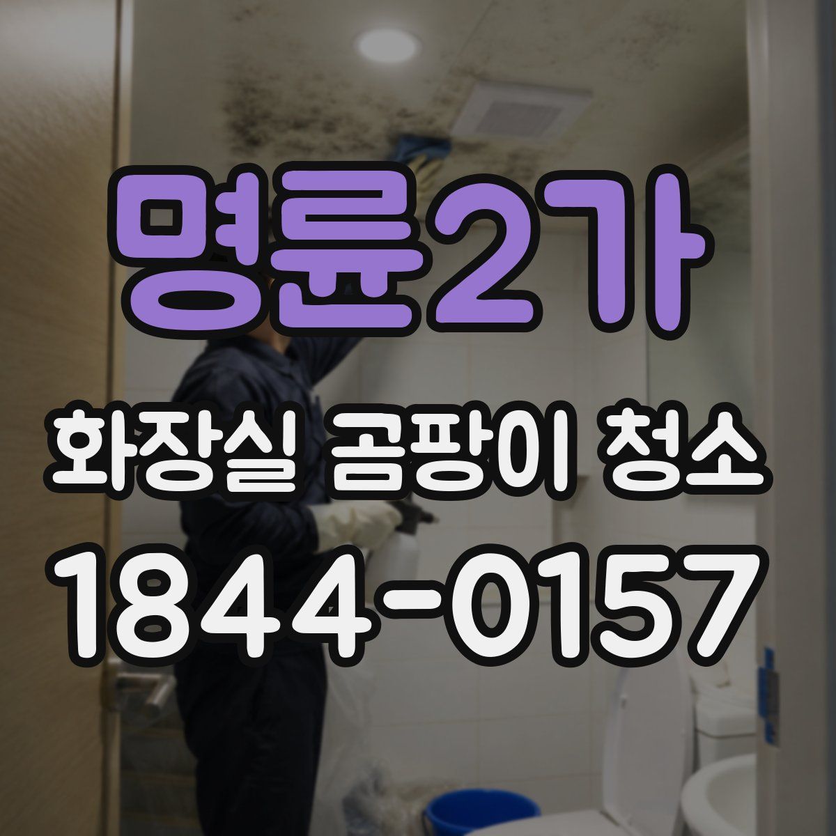 명륜2가 화장실 곰팡이 청소