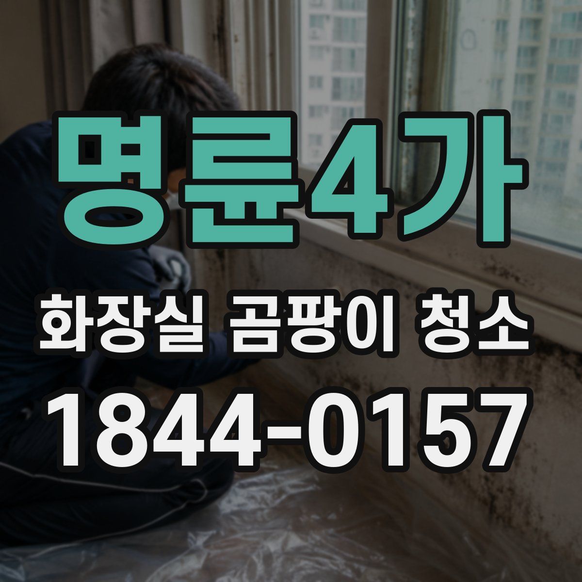 명륜4가 화장실 곰팡이 청소