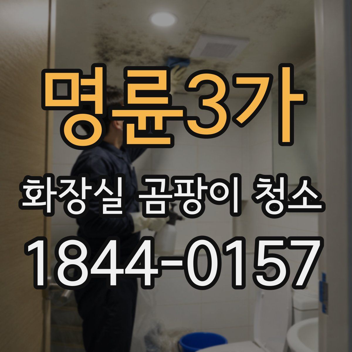 명륜3가 화장실 곰팡이 청소