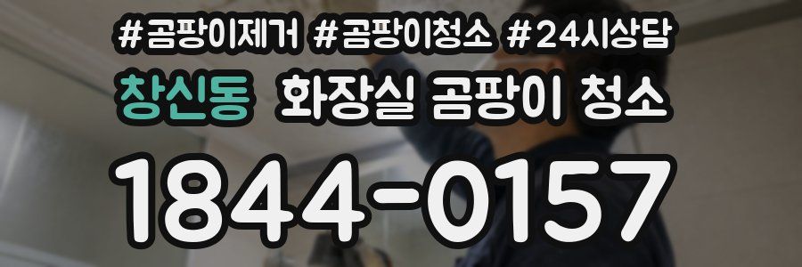 창신동 화장실 곰팡이 청소