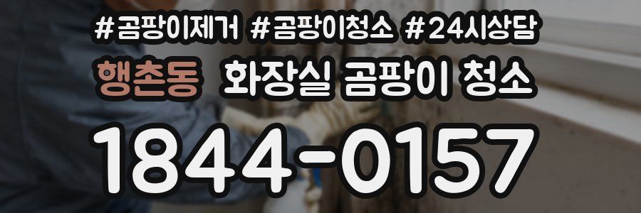 행촌동 화장실 곰팡이 청소