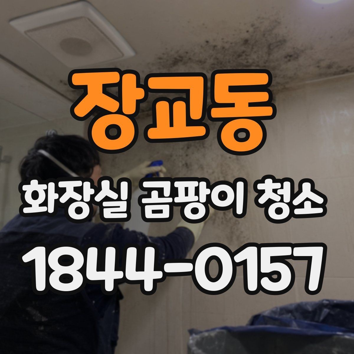 장교동 화장실 곰팡이 청소 냄새까지 함께 줄이는 방법