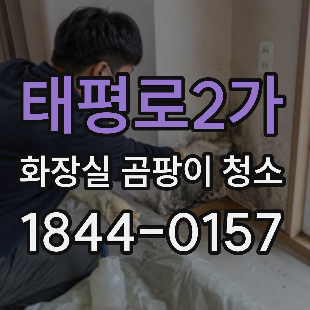 태평로2가 화장실 곰팡이 청소