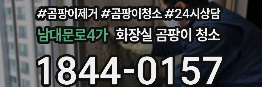 남대문로4가 화장실 곰팡이 청소